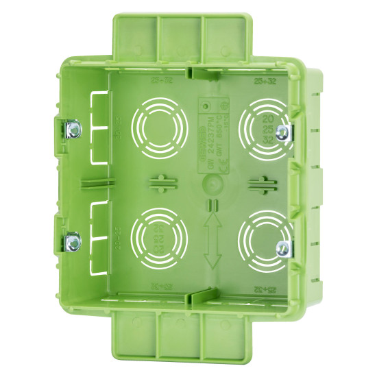 Doza aparat patrata Gewiss, 8 module GW24237PM - montaj rigips